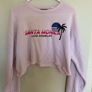 LA HEARTS LONG SLEEVE CROP